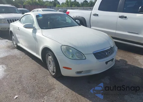 2002 Lexus Sc 430 из США, поврежденный, VIN JTHFN48YX20029567